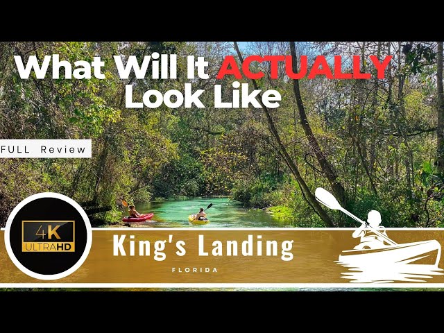 King's Landing Natures Theme Park - Apopka Florida FL - Kayak Canoe - Rock Spring Run River - Vlog class=