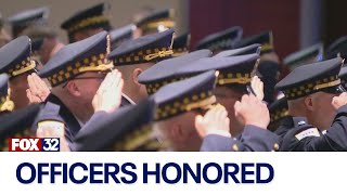 'Extraordinary men and women': Chicago police officers honored for heroic actions