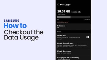 How to Checkout the Data Usage on Samsung s10+ [easy]