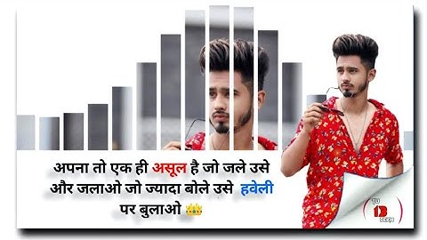 new attitude whatsapp status editing in kinemaster | new status editing  | kinemaster video editing