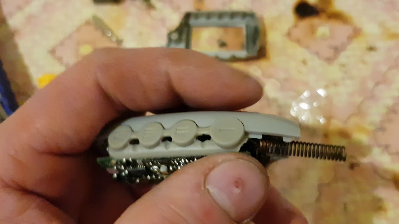 ремонт брелка сигнализации scher-khan Magicar 5 - YouTube