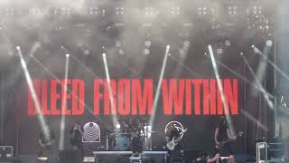 Bleed From Within live @ Dynamo Metalfest 20-08-23