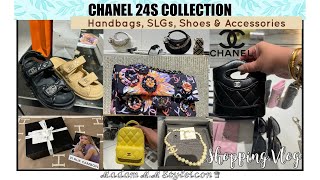 CHANEL 24S Collection + Dior Shopping Vlog | Handbag, SLGs, Shoes & Accessories | ℳ.ℳ  ♛