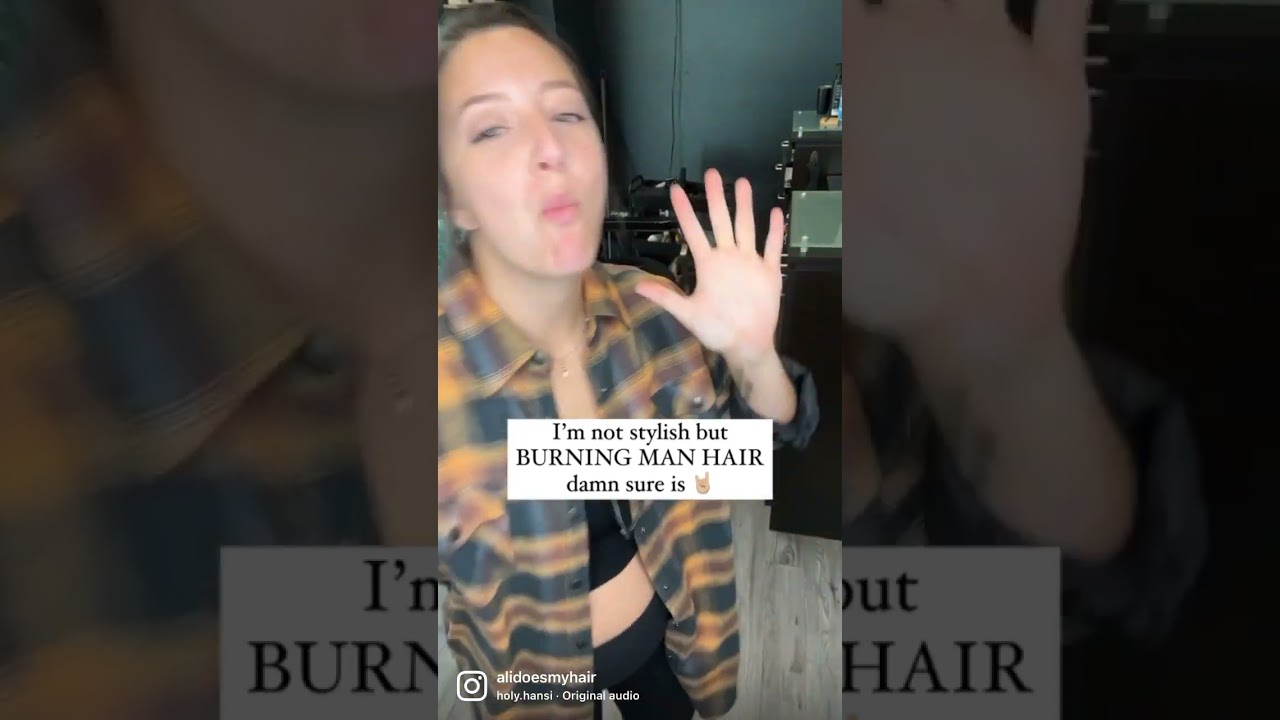 Her hair lasted days in the desert at 