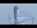 Blender Fluidsimulation #1: Water