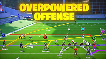 THE MOST OVERPOWERED OFFENSE IN MADDEN 23! THIS PLAY DESTROYS COVER 3 & MAN COVERAGE!! TIPS & TRICKS