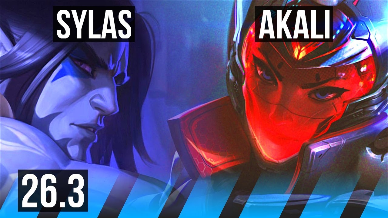 SYLAS vs AKALI (MID) | KR Master | 26.3