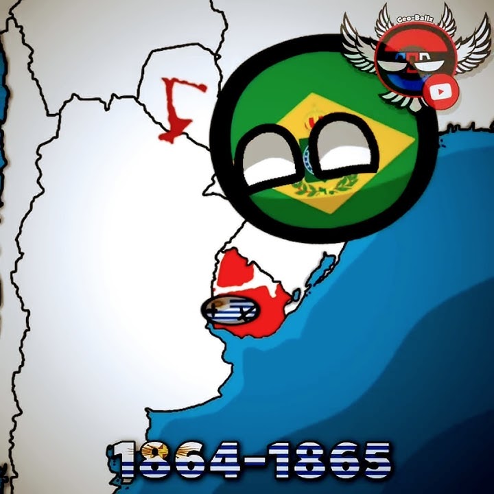 Uruguay's History 🇺🇾🐢 | #countryballs #uruguay #history #education #shorts