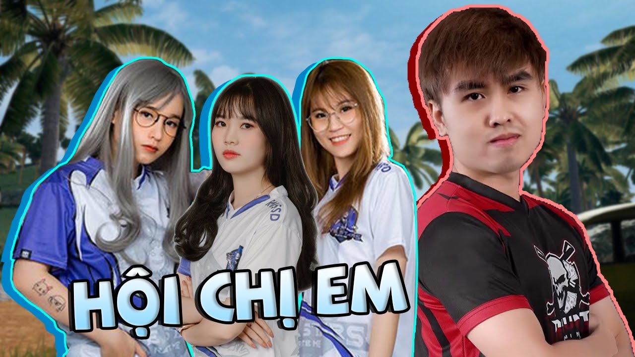 (PUBG) - Xoài nẫu chơi cùng hội chị em RM5S XiaXia, Tippy, Miêu Nhi và cú donate lịch sử cho Jikey