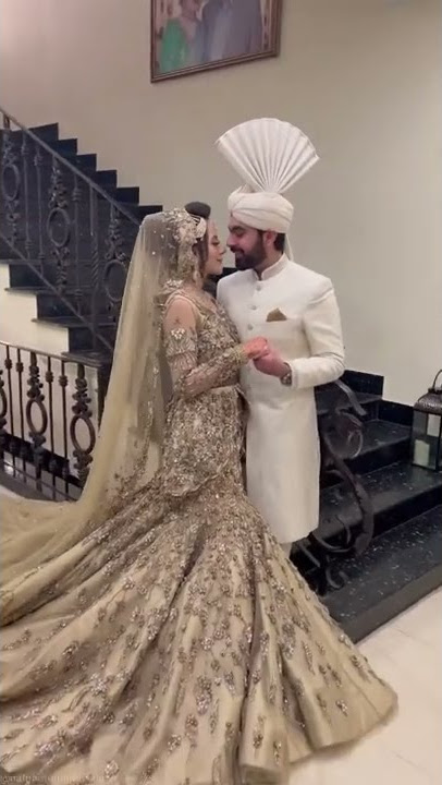 Bride kiss her Groom at their Wedding Video Viral    #shorts #wedding #pakistani #bridegroom