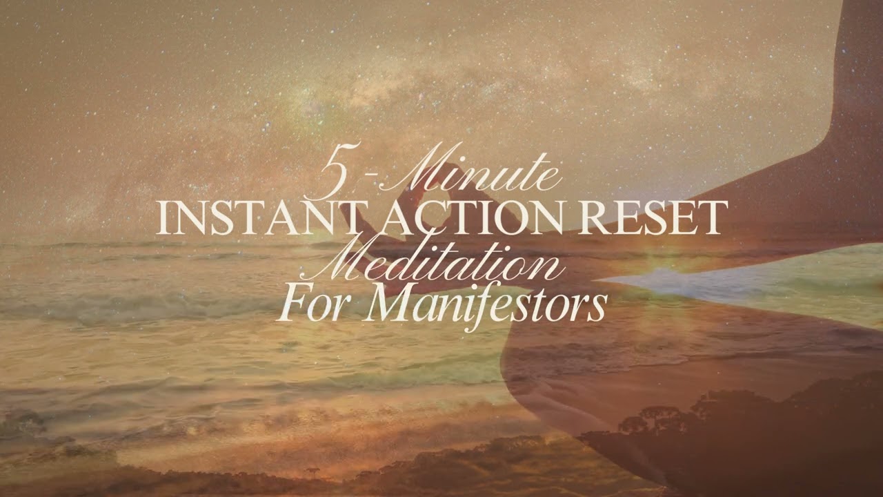 5-Minute Human Design Manifestor Meditation | Energy Alignment & Reset