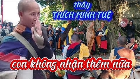 Thầy THÍCH MINH TUỆ/Người Dân Đến Cúng Dường Cho Thầy Nhưng thầy không Nhận | Nguyễn hài tv