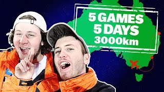 Challenge accepted! Travelling 3000km to 5 AFL games in 5 days | Cados & Cookson | 2019 | AFL