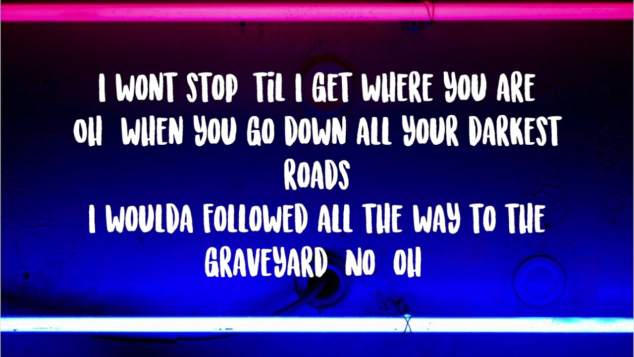 Halsey Graveyard Lyrics YouTube