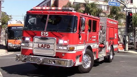 LAFD Task Force 10, Engine 15, & Rescue 10