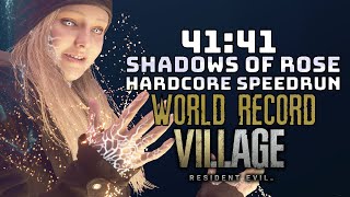 FORMER WORLD RECORD - Resident Evil: Village Shadows of Rose Hardcore Speedrun 41:41