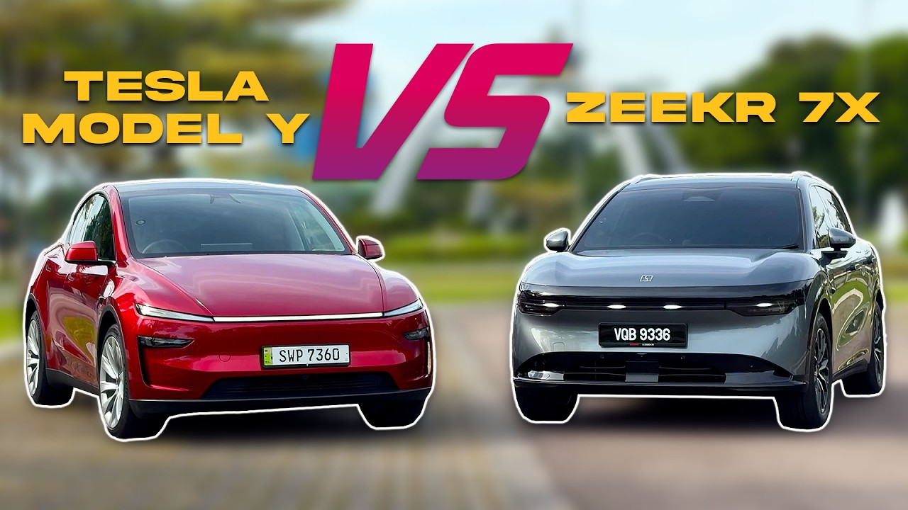Электромобильное путешествие из Куала-Лумпура в Джохор-Бару: Tesla Model Y против Zeekr 7X