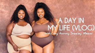 A DAY IN MY LIFE WITH MY TWINNY (Sneziey Msomi) VLOG