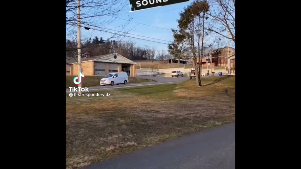 Fire call in Pennsylvania firehouse siren