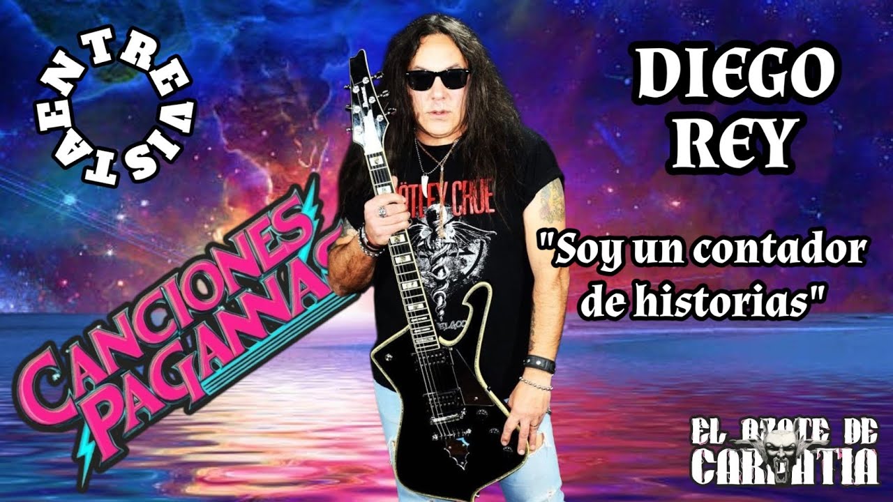 CANCIONES PAGANAS - ENTREVISTA CON DIEGO REY - EL DESPERTAR DEL GLAM ...