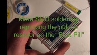 Blue Pill board: how to properly fix the USB SMD resistor value