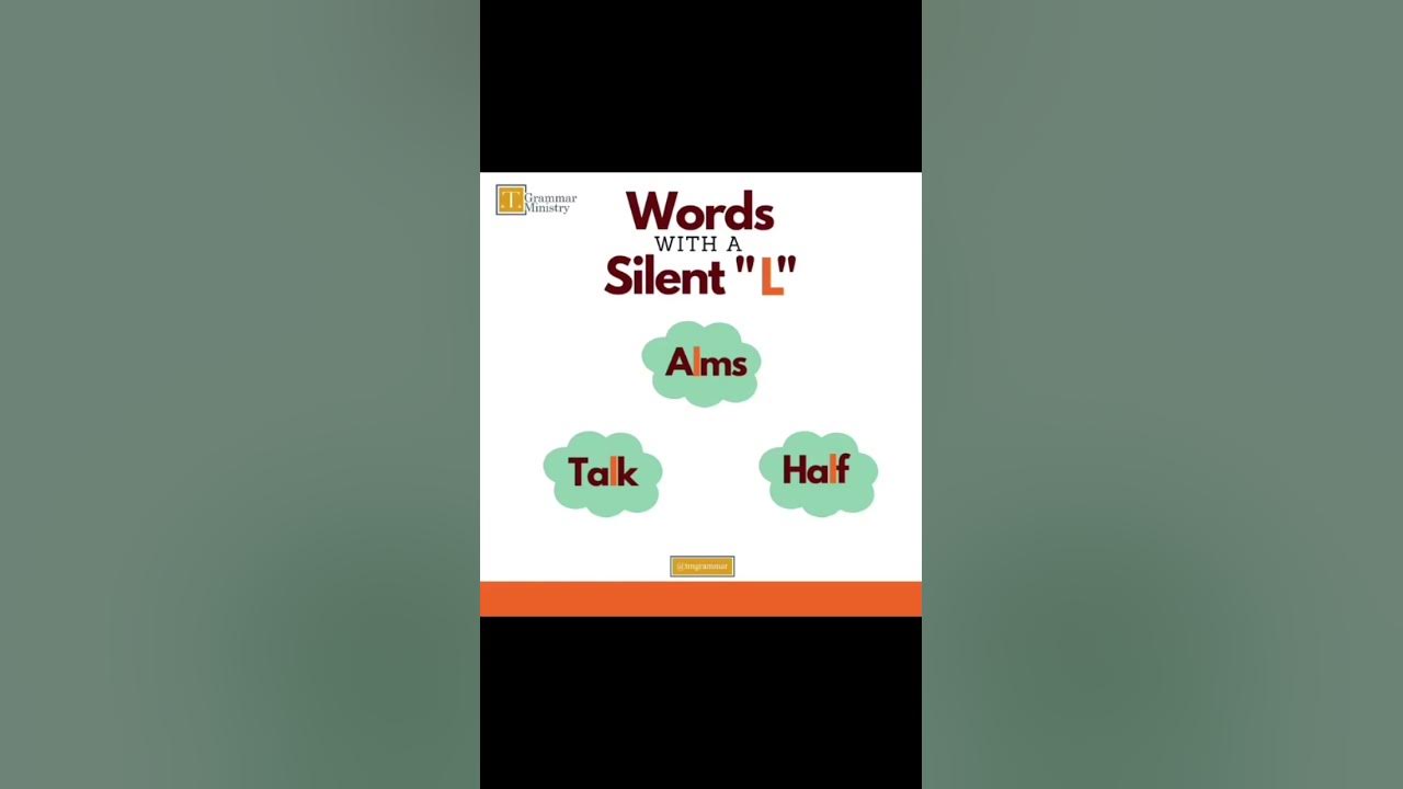 how-to-pronounce-some-words-with-a-silent-l-silentlettersinenglish