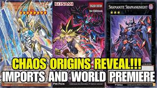 Yu-Gi-Oh! Chaos Origins TCG Exclusives & Imports