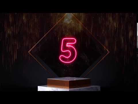 countdown 10 seconds no copyright 2020 full HD vfx footage