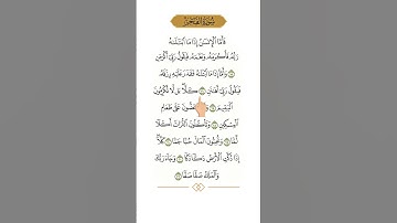 سورة الفجر «٢»