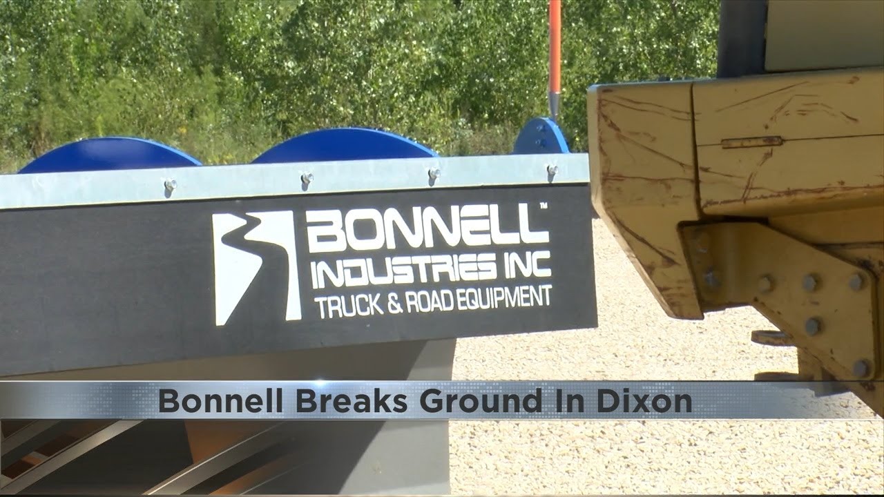 Bonnell Industries breaks ground in Dixon Illinois YouTube