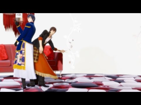 MMD - Touken Ranbu -  Ookurikara & Mikazuki - Summer Rain