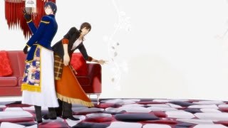 MMD - Touken Ranbu -  Ookurikara & Mikazuki - Summer Rain