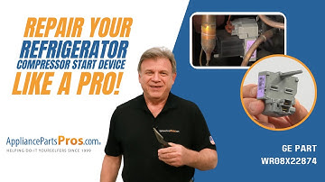 How To Replace: GE Refrigerator Compressor Start Device WR08X22874