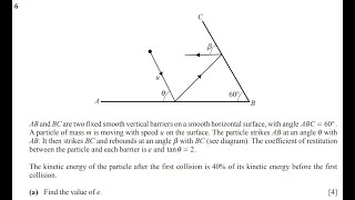 9231 Further math's 9231/33/M/J/22 Q6 (a) Full solution