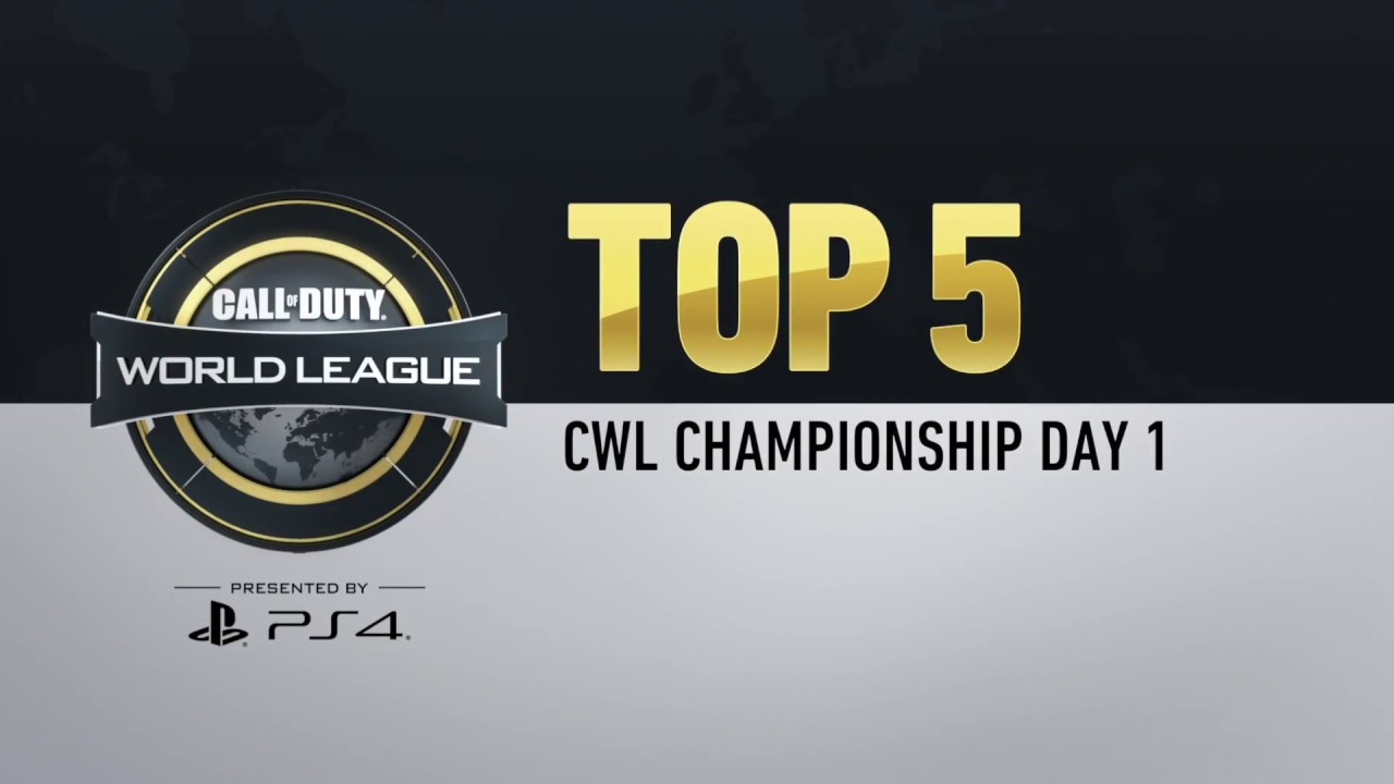 Top 5 Plays Presented by PlayStation | CWL Champs Day 1