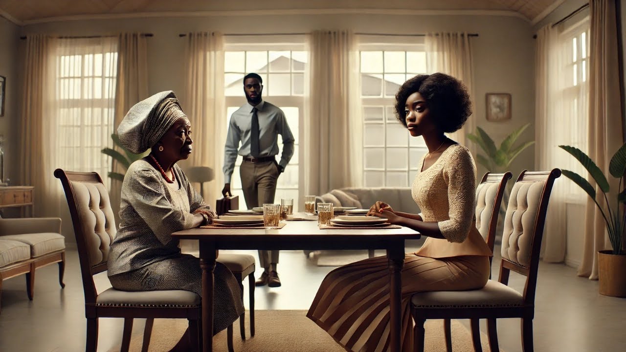 Her MIL refused to let her sit at the table, until her son returned and…#folktales