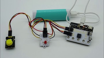 micro:taller con micro:bit. Cómo encender un LED con un único pulsador