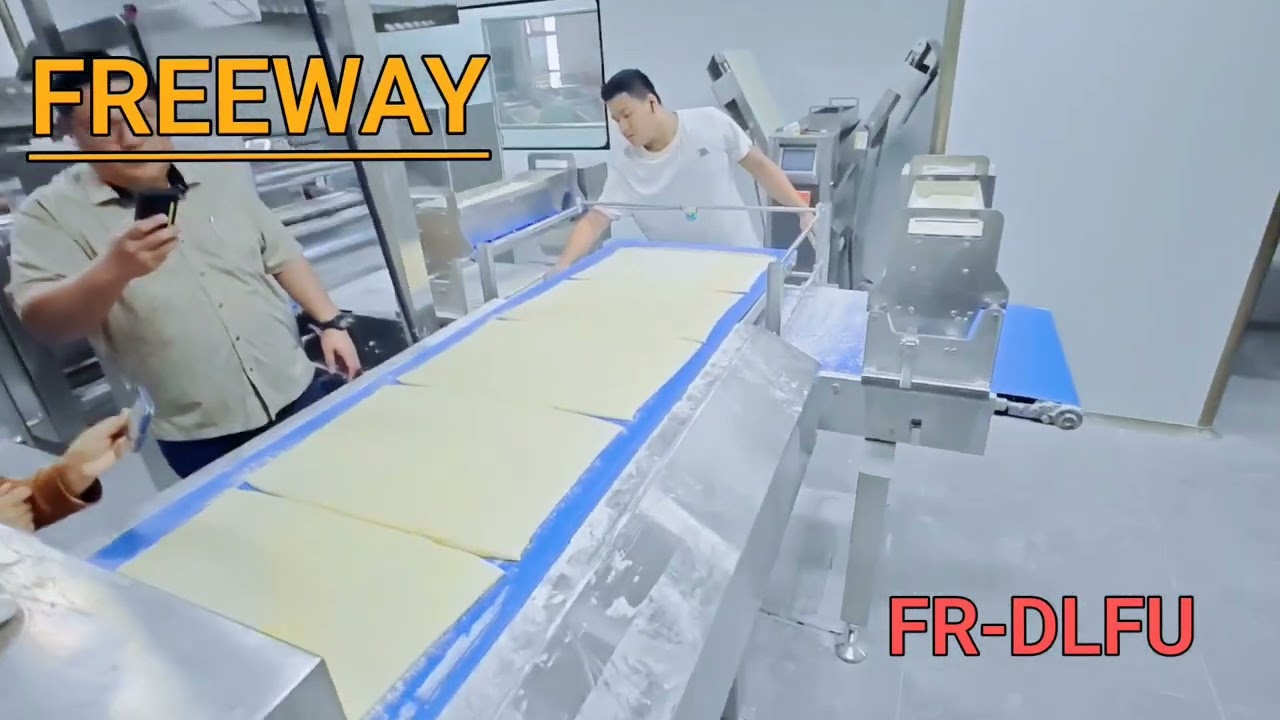 FR-DLFU Automatic puff pastry production line