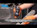 How to Replace Master Window Switch 1988-2002 GMC Sierra 1500