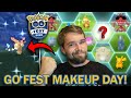 I NEEDED THIS SHINY POKEMON! GO FEST MAKEUP DAY! NEW HUNDO CAUGHT!(Pokemon GO)