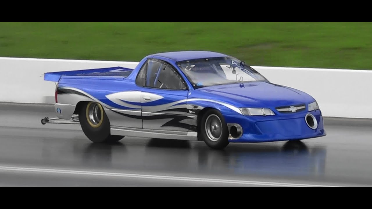 C&V PERFORMANCE V8 TURBO COMMODORE UTE 7.06 @ 193 MPH SYDNEY DRAGWAY 26 ...