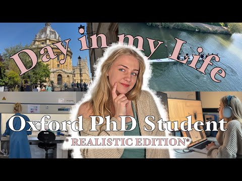 REALISTIC Day In My Life As An Oxford PhD Student
