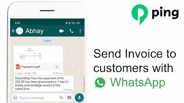 How to Send Invoice, Payment Reminder & Customer Ledger via WhatsApp | HiTech BillSoft