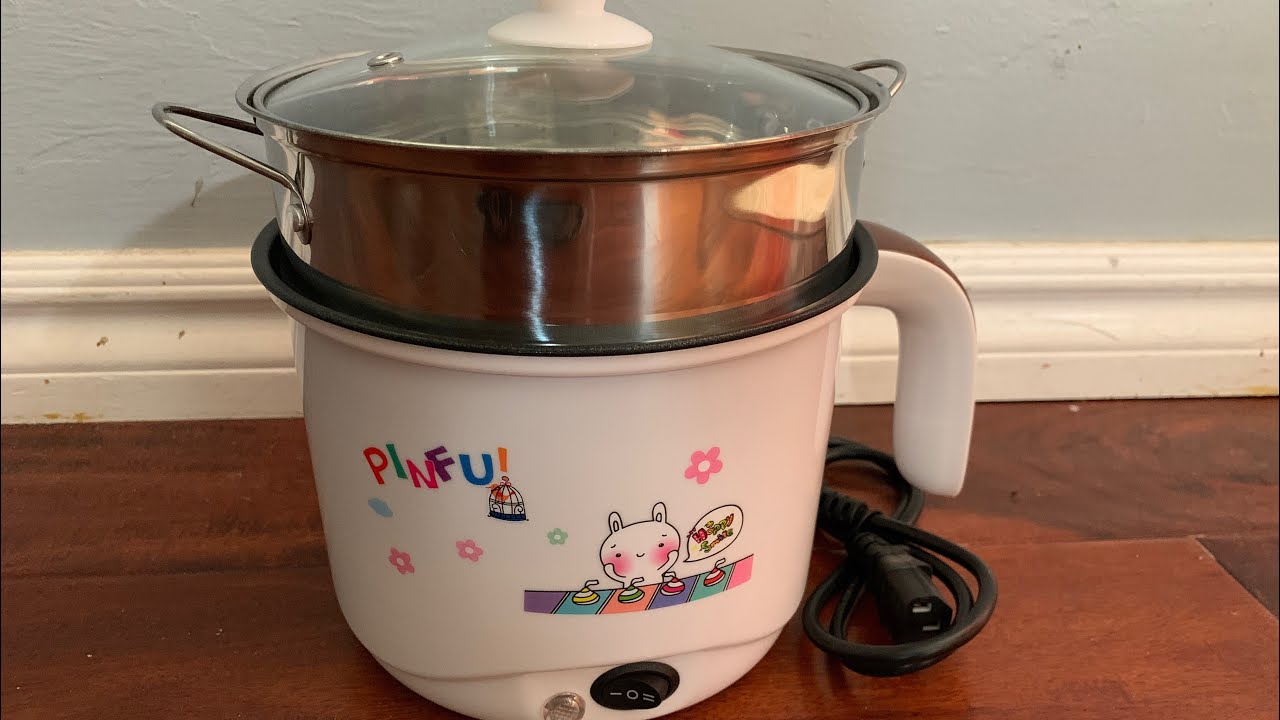 Unboxing : 6.9inch Small Power Hot Pot Student Dormitory Porridge ...