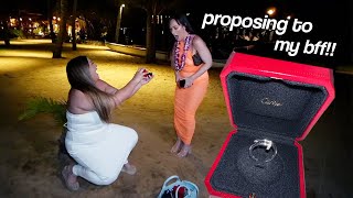 PROPOSING TO MY BFF!!