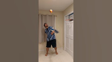 Behind the back! #shorts #juggling #trickshots