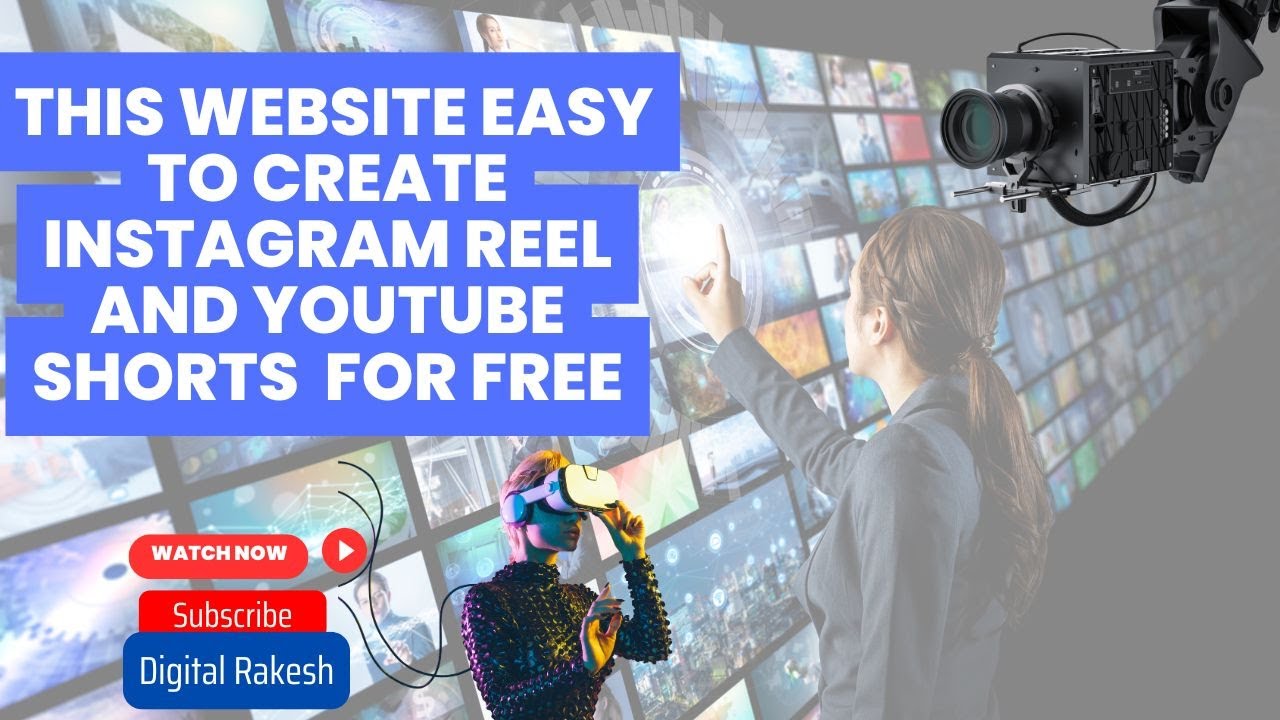 How to prepare instagram reel and youtube shorts using ai tools for ...