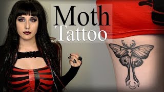 Luna moth tattoo - Skin Culture 2018