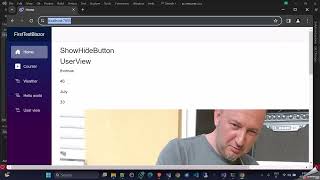 BLAZOR 6 - SHOW HIDE BUTTON COMPONENT