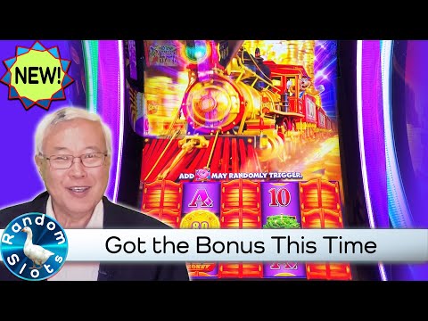 Railroad Riches Link Diva Slot Machine Bonus